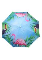 Зонт пляжный фольгированный с наклоном 170 см (6 расцветок) 12 шт/упак ZHUBU-170